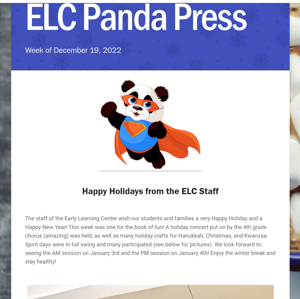 Cover of ELC Panda Press
