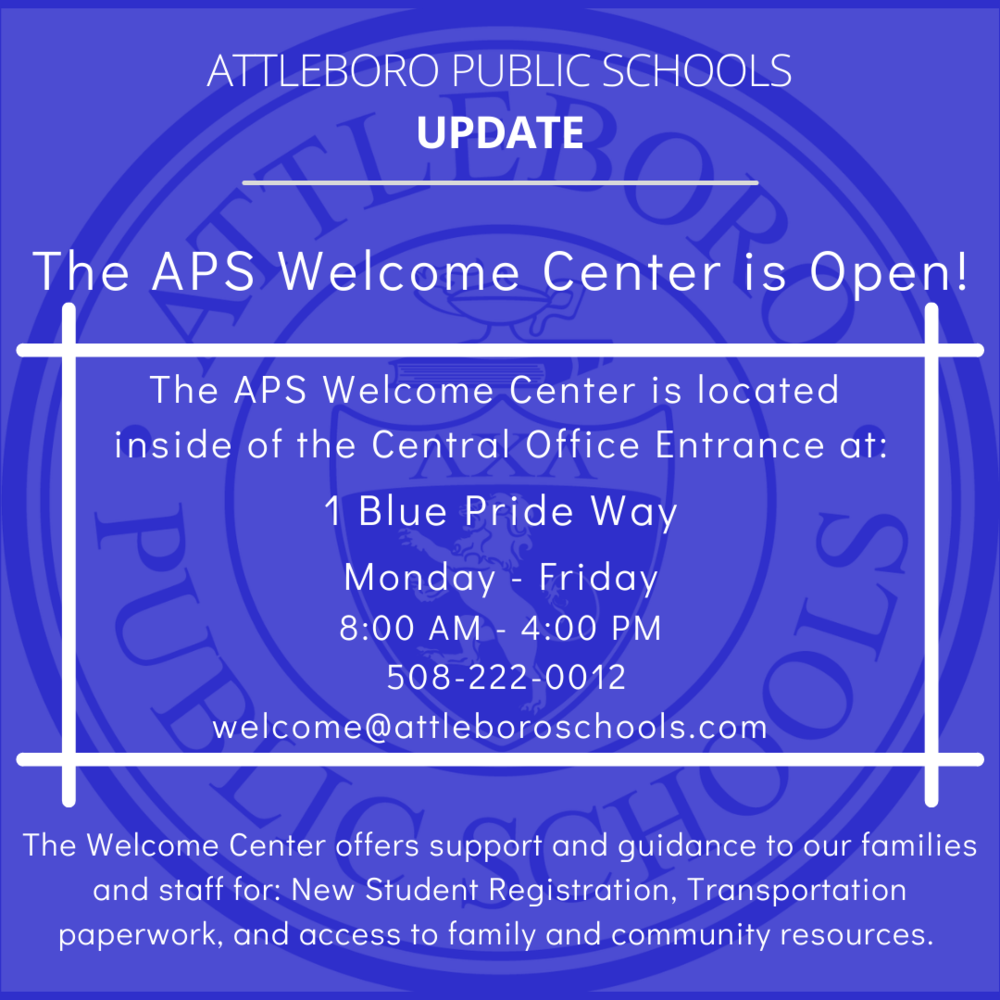 APS Welcome Center now Open
