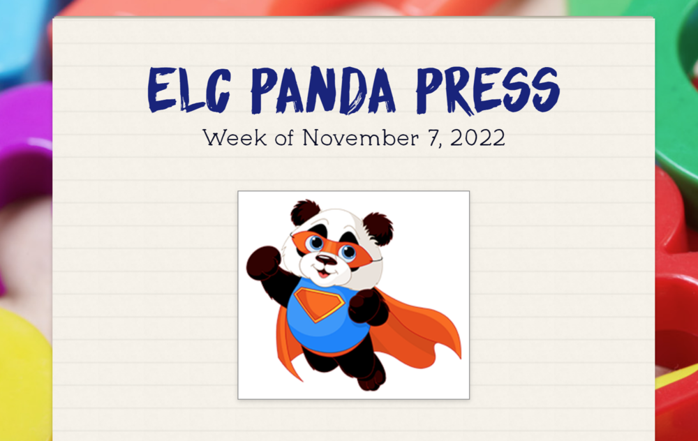 Cover of ELC Panda Press
