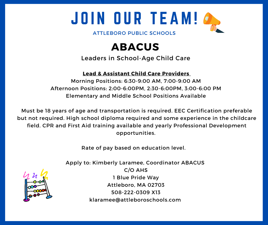ABACUS job advertisement