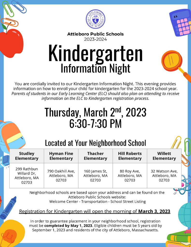K information night flier