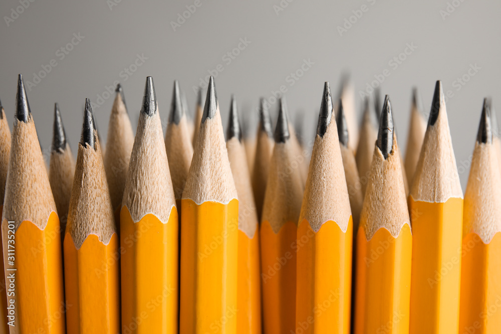 yellow pencils