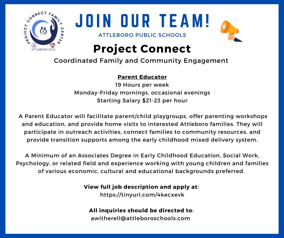 parent educator hiring